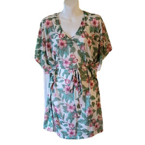 ♥️hm  tunic size M floral print and summer, beach, boho,